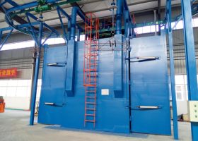 江蘇拋丸機除銹設備 山東懸鏈式拋丸機的工作原理與用途