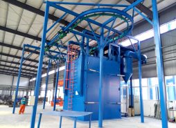 江蘇拋丸機(jī)除銹設(shè)備 懸鏈通過式拋丸機(jī)